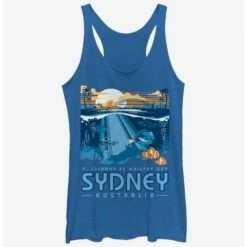 Cheapest ⌛ Disney Pixar Finding Nemo Wallaby Way Sydney 👧 Girls Tank 🛒