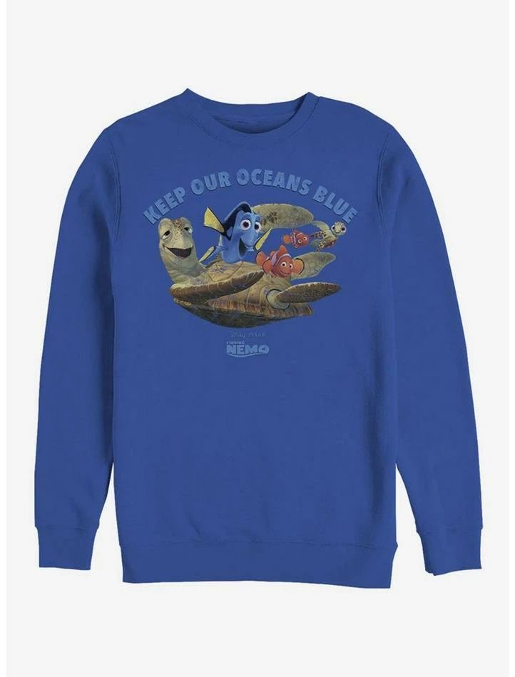 Buy 🎁 Disney Pixar Finding Nemo Nemo Ocean Crew Sweatshirt 🛒