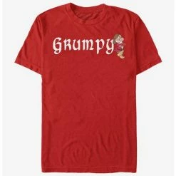 Promo 😉 Disney Snow White Grumpy Dwarf T-Shirt 🥰