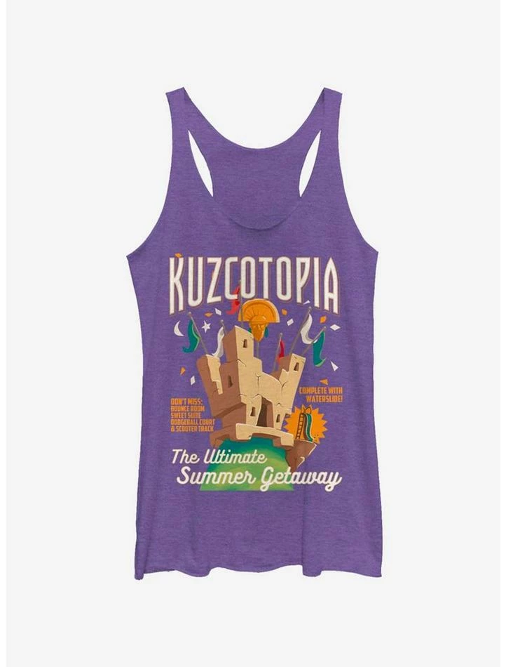 Buy ✨ Disney The Emperor's New Groove Kuzcotopia Ad 👧 Girls Tank 😉