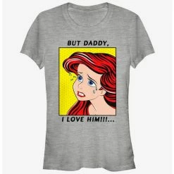 Deals 🤩 Disney The Little Mermaid Crybaby Ariel 👧 Girls T-Shirt 🎁