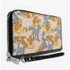 Flash Sale 🧨 Buckle-Down Disney Lady And The Tramp With Puppies Zip-Around Wallet 💯