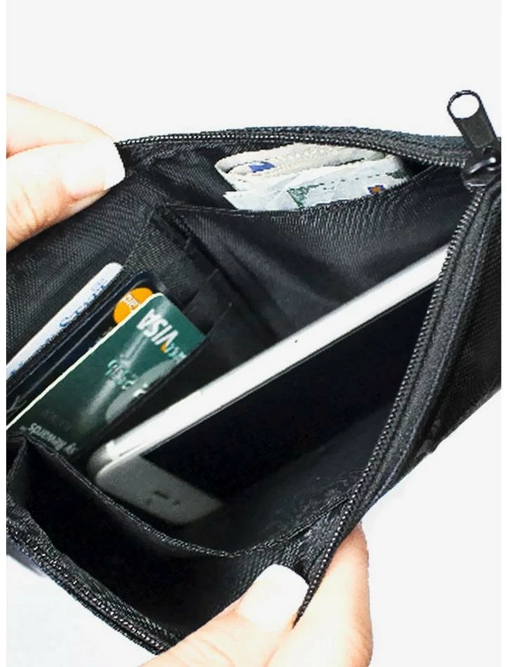 Budget 🤩 Disney Frozen 2 Elsa and Anna Pose Destiny Awaits Zip Clutch Canvas Wallet 🥰 - Image 2