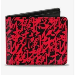 Brand new 🌟 Disney Mulan Chinese Characters Collage Bifold Wallet 🔔