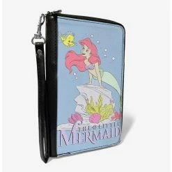Top 10 โจ Disney The Little Mermaid Flounder and Ariel Pose Zip Around Rectangle Wallet ๐