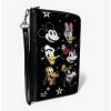 Discount 💯 Disney The Sensational Six Smiling Faces Stars Zip Around Rectangle Wallet ❤️