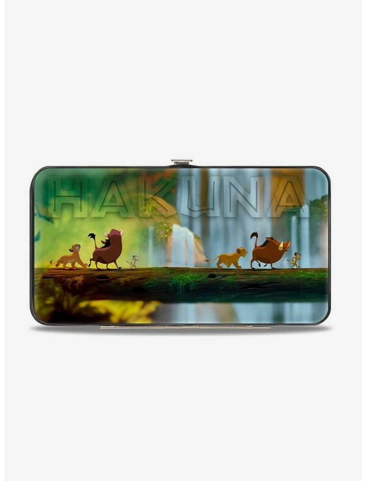 Best Sale ๐ Disney The Lion King Hakuna Matata Simba Growing Up Hinge Wallet ๐คฉ