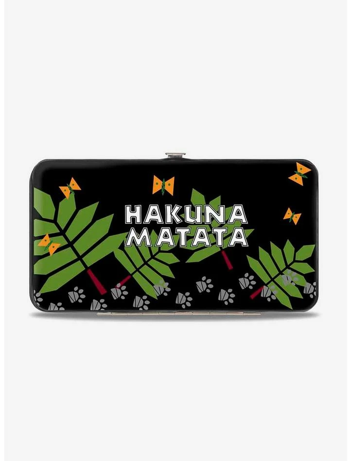 Outlet 🔥 Disney The Lion King Young Simba Nala Playing HAKUNA MATATA Hinge Wallet 🔔 - Image 2