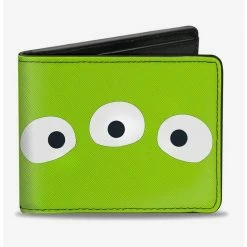 Wholesale 😉 Disney Pixar Toy Story Alien Eyes Space Aliens Bifold Wallet 🤩