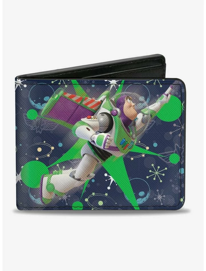 Top 10 ✨ Disney Pixar Toy Story Buzz Lightyear Flight Space Ranger Logo Bifold Wallet ⭐