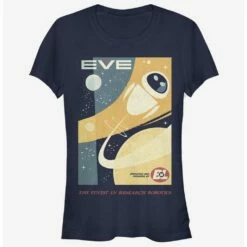 Top 10 🌟 Disney Pixar Wall-E Eve Poster 👧 Girls T-Shirt 🧨