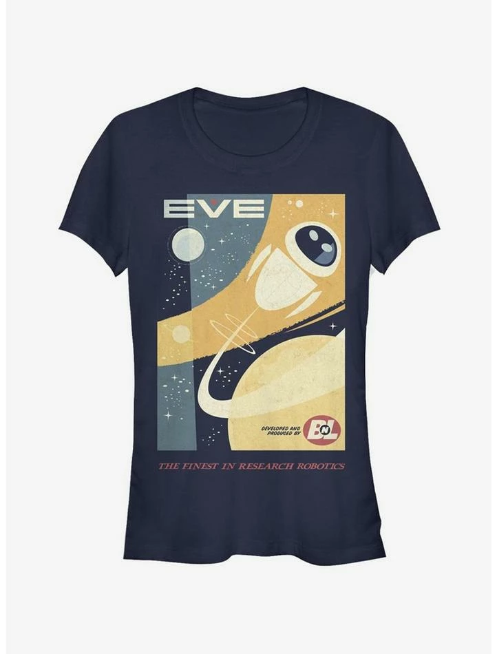 Top 10 ๐ Disney Pixar Wall-E Eve Poster ๐ง Girls T-Shirt ๐งจ