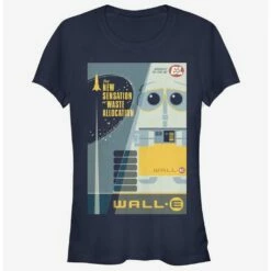 Best Pirce 😉 Disney Pixar Wall-E New Sensation Poster 👧 Girls T-Shirt 😍