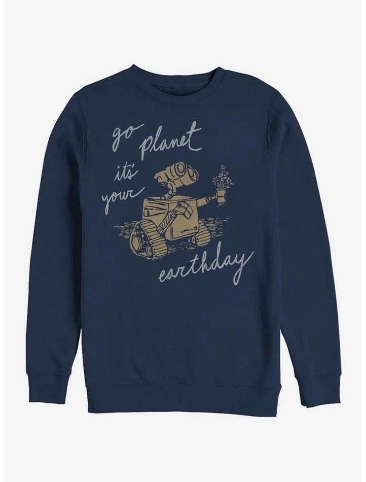 Best deal 👏 Disney Pixar Wall-E Earth Day Redux Sweatshirt 💯