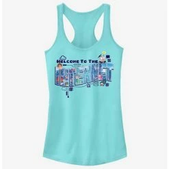 Best deal 😍 Disney Wreck-It Ralph Internet Welcome 👧 Girls Tank 💯