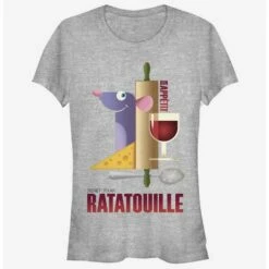 Promo ⌛ Disney Pixar Ratatouille Bon Appetit Poster 👧 Girls T-Shirt 💯