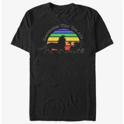 Top 10 🌟 Disney The Lion King Remember Rainbow T-Shirt ⌛