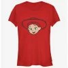 Best Sale 🎁 Disney Pixar Toy Story 4 Big Face Jessie 👧 Girls T-Shirt ⭐