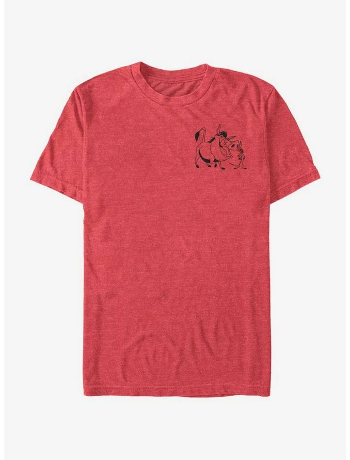 Buy ❤️ Disney The Lion King Timon And Pumbaa Vintage Line T-Shirt 👏
