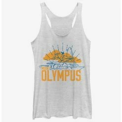 New ⌛ Disney Hercules Olympus 👧 Girls Tank ✨