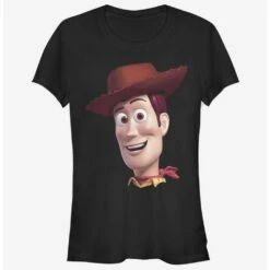 Buy ✔️ Disney Pixar Toy Story 4 Woody Big Face 👧 Girls T-Shirt 🤩