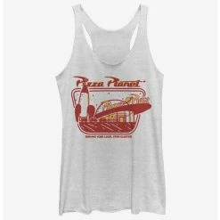 Coupon ❤️ Disney Pixar Toy Story 4 Pizza Planet Slice 👧 Girls Tank 🎉