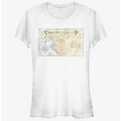 Flash Sale 😀 Disney Pixar Onward Phoenix Gem Map 👧 Girls T-Shirt 😉