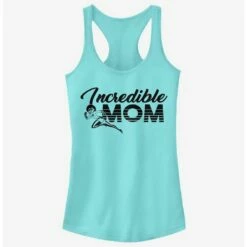 New 💯 Disney Pixar The Incredibles Incredible Elastigirl Mom 👧 Girls Tank ✔️