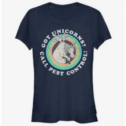 New 👍 Disney Pixar Onward Unicorns Are People Too 👧 Girls T-Shirt ❤️