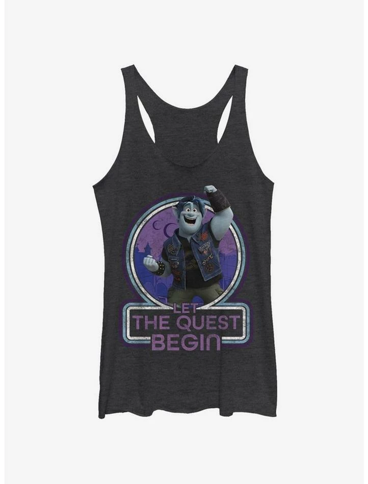Brand new ๐ Disney Pixar Onward Begin Quest ๐ง Girls Tank ๐