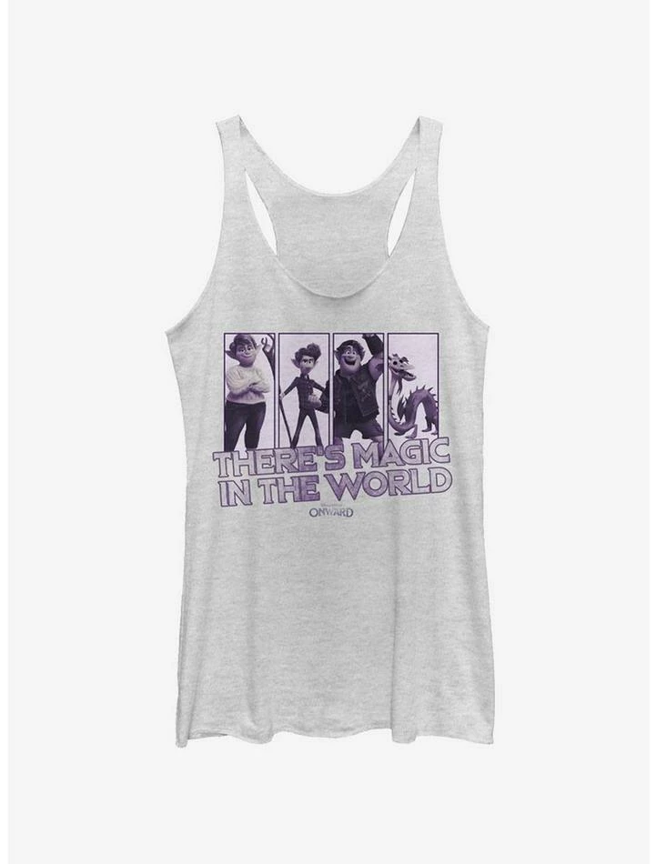 New โ Disney Pixar Onward Magic Box Up ๐ง Girls Tank ๐ฅฐ