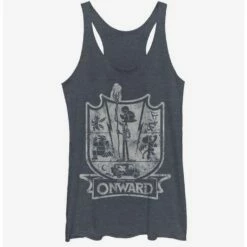 Flash Sale 🔥 Disney Pixar Onward Onward Crest 👧 Girls Tank 😉