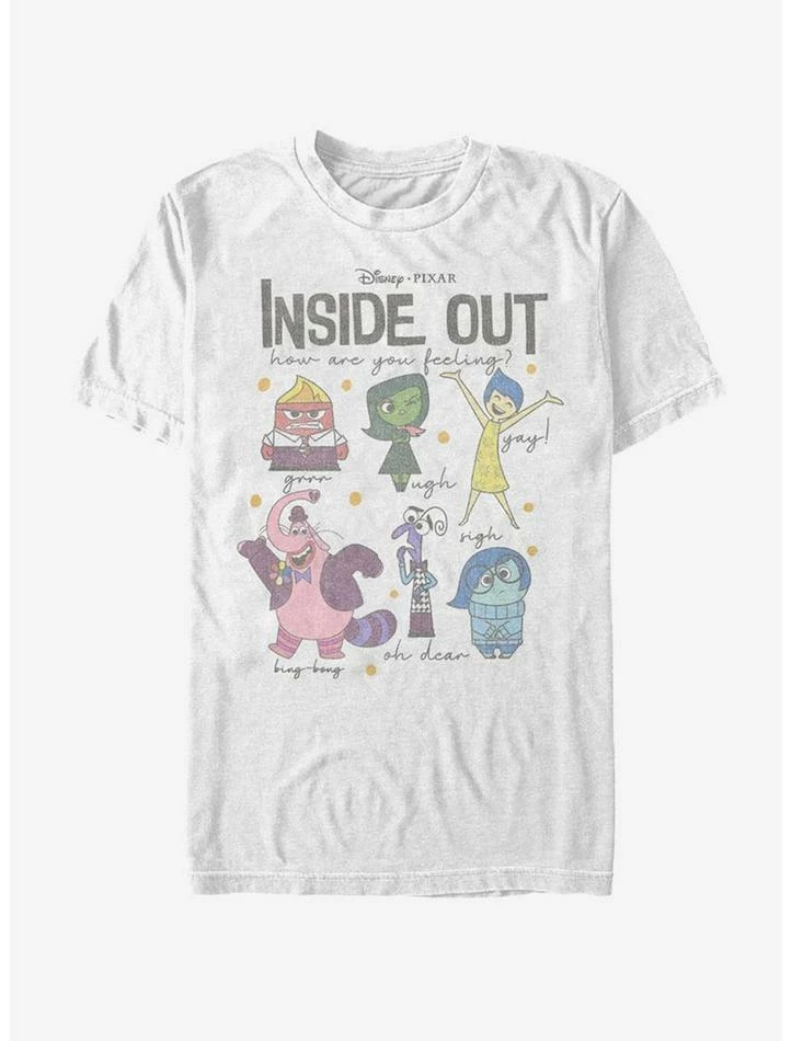 Cheap ๐ Disney Pixar Inside Out How Are You Feeling T-Shirt ๐
