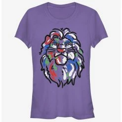 Outlet ✨ Disney The Lion King Simba Paint 👧 Girls T-Shirt 🛒