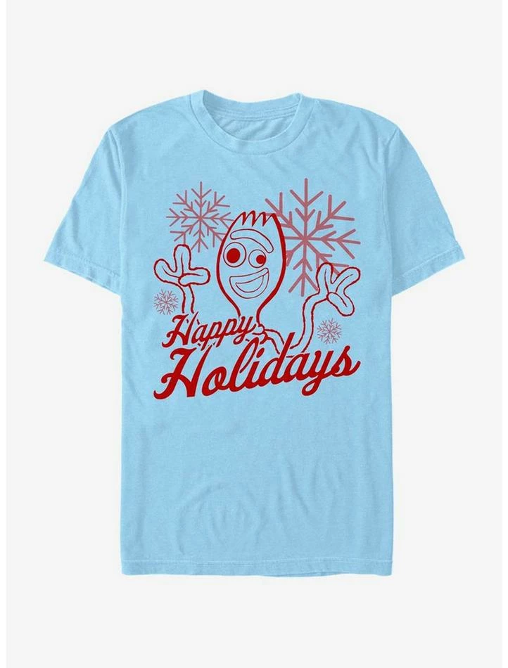 Promo โญ Disney Pixar Toy Story Forky Holidays T-Shirt ๐