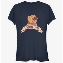 Cheapest 🌟 Disney Pixar Up Goodest Boy Badge 👧 Girls T-Shirt ⌛