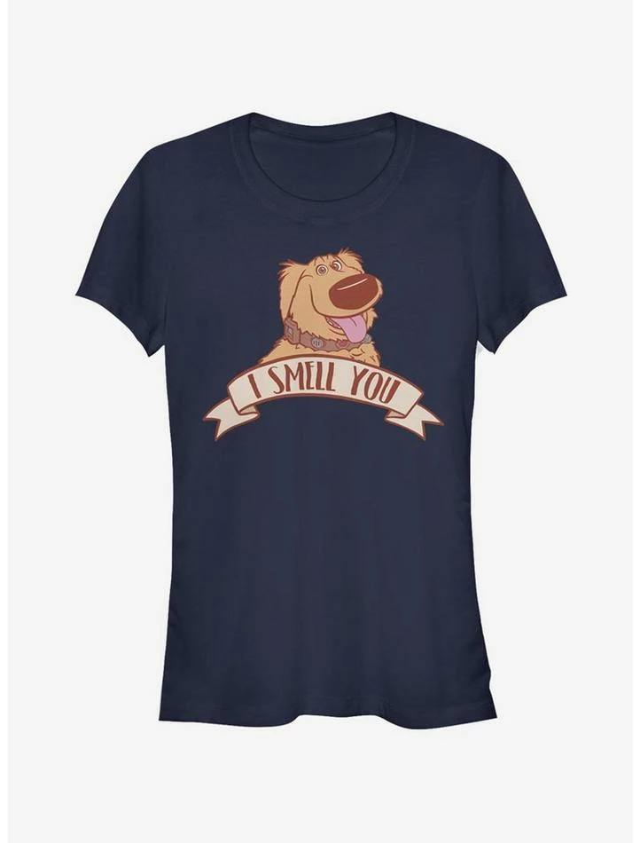 Cheapest ๐ Disney Pixar Up Goodest Boy Badge ๐ง Girls T-Shirt โ