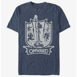 Wholesale 🔥 Disney Pixar Onward Onward Crest T-Shirt ❤️