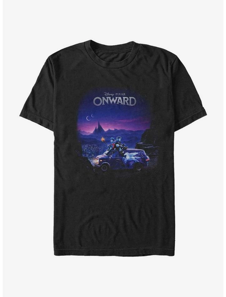 Buy ๐ Disney Pixar Onward Poster Knockout T-Shirt โค๏ธ