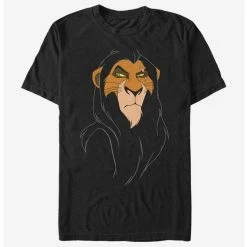 Wholesale 😀 Disney The Lion King Big Face Scar T-Shirt 😍
