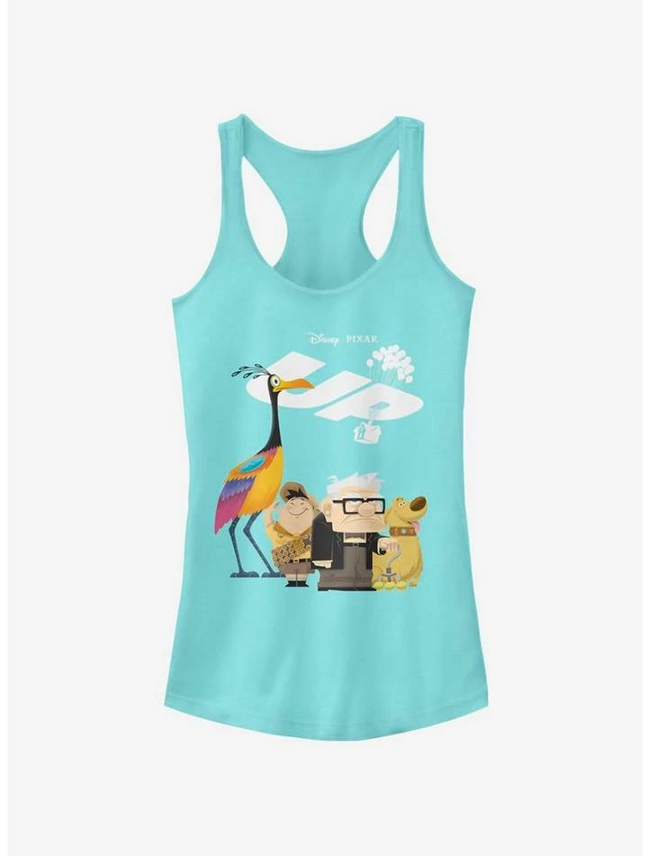 Buy 😀 Disney Pixar Up Group Up 👧 Girls Tank ✨