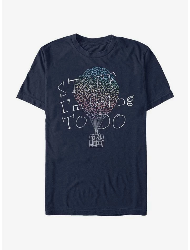 Deals 🎉 Disney Pixar Up Stuff To Do T-Shirt 💯