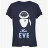 New 🤩 Disney Pixar Wall-E His Eve 👧 Girls T-Shirt ❤️