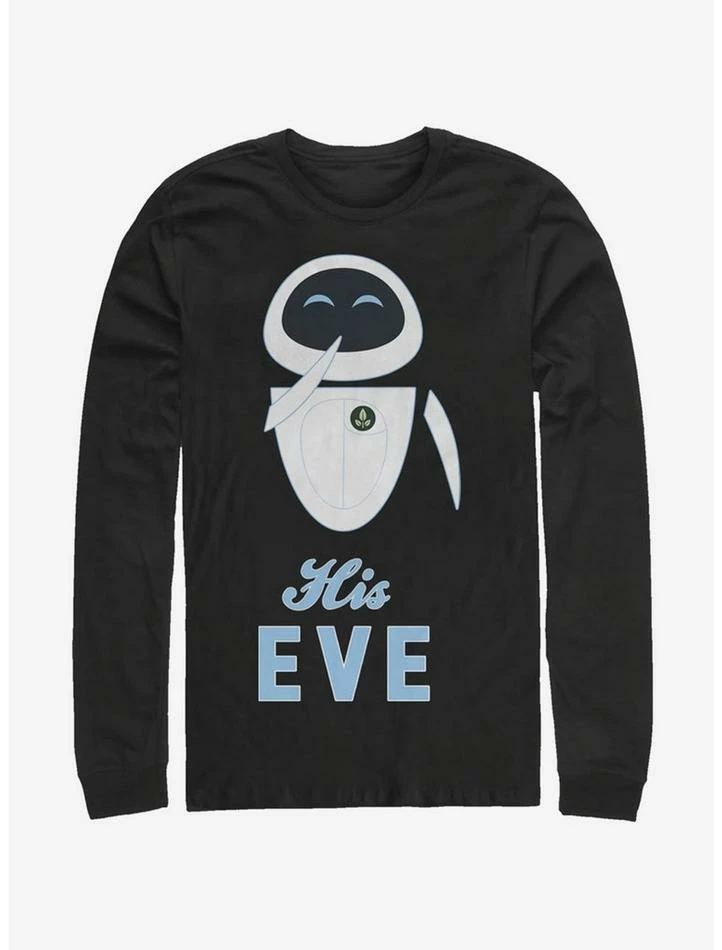 Top 10 🌟 Disney Pixar Wall-E His Eve Long-Sleeve T-Shirt ⌛