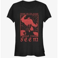 Brand new 👏 Disney Aladdin Jafar Evil Genie 👧 Girls T-Shirt ✔️