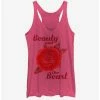 Best Sale ⌛ Disney Beauty And The Beast Beauty Rose 👧 Girls Tank 🔔
