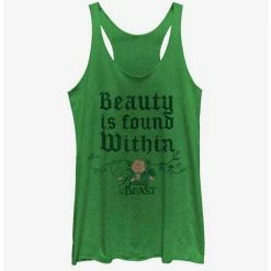 Best reviews of 🥰 Disney Beauty And The Beast Beauty Roses 👧 Girls Tank 🎁