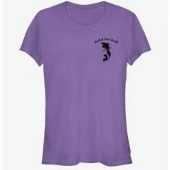 New 😀 Disney The Little Mermaid Ariel World 👧 Girls T-Shirt ⌛