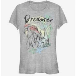 New 😉 Disney The Little Mermaid Dreamer 👧 Girls T-Shirt ✨
