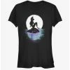 Best Pirce 💯 Disney The Little Mermaid Sunset Ariel 👧 Girls T-Shirt 💯